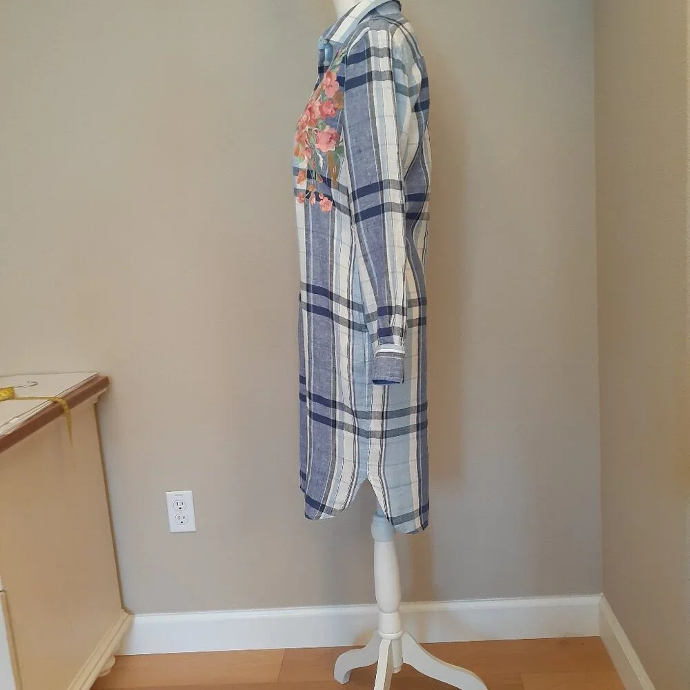 Lauren Ralph Lauren Linen Shirt Dress NWT